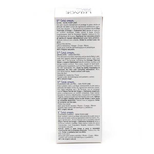 Uriage Bébé Cold Cream crème ultra-nourrissante