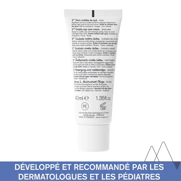 Uriage Bébé 1er soin croûtes de lait
