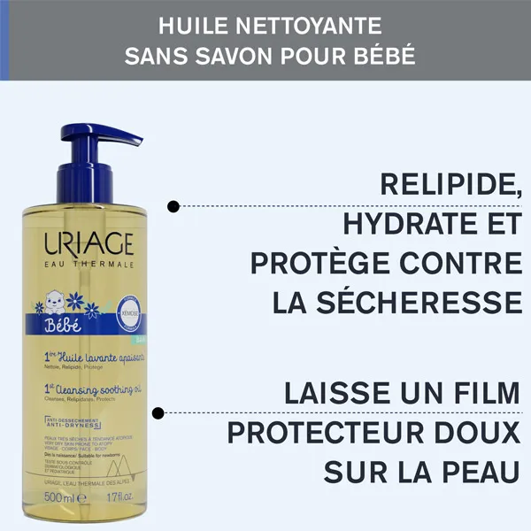 Uriage Bébé huile lavante