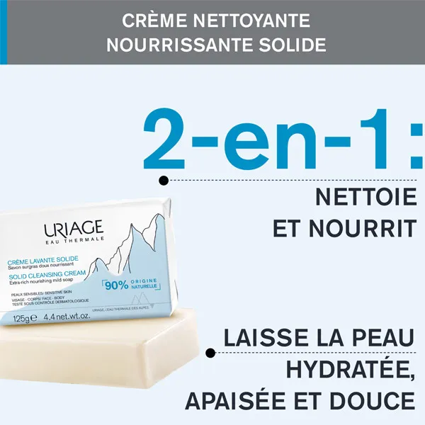Uriage Crème lavante solide