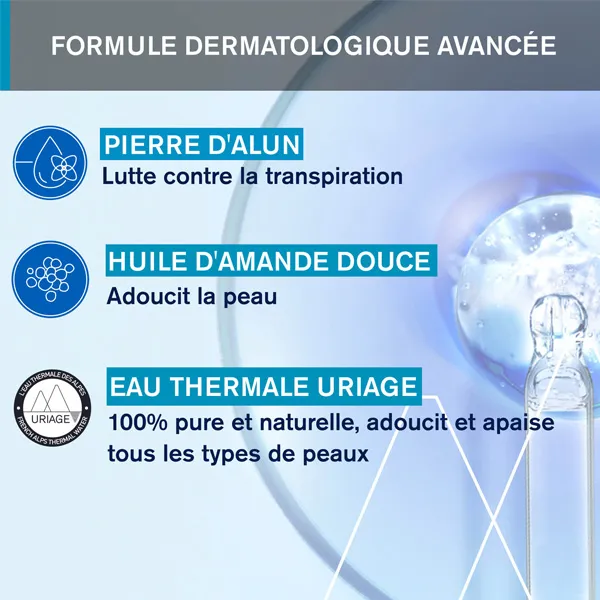 Uriage déodorant fraîcheur en spray