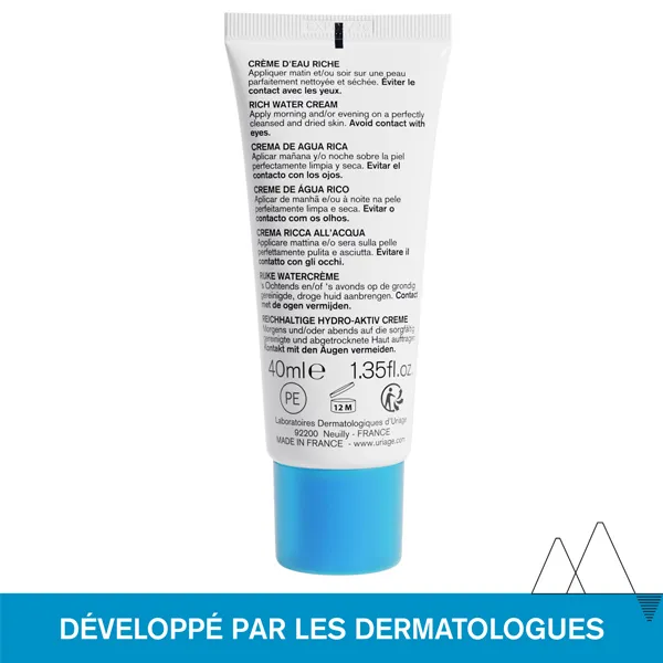 Uriage Eau Thermale crème d'eau riche