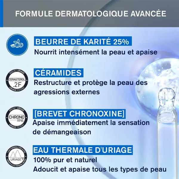 Uriage Xémose C8+ Cérat relipidant anti grattage
