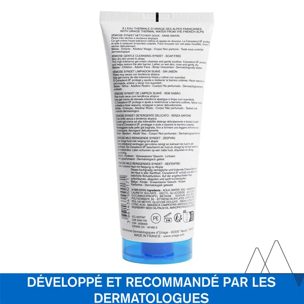 Uriage Xémose Syndet nettoyant doux