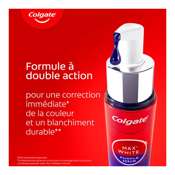 Colgate Max White Purple Sérum