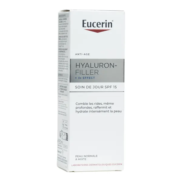 Eucerin Hyaluron Filler + 3x effect soin de jour SPF 15