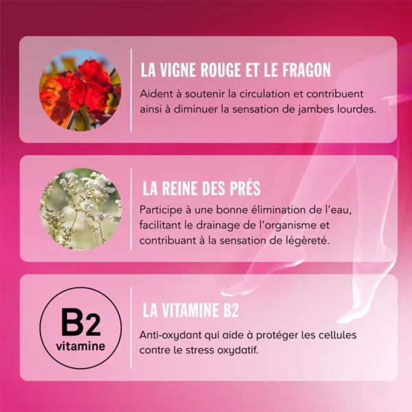 Veinoflux Jambes légères et toniques gélules