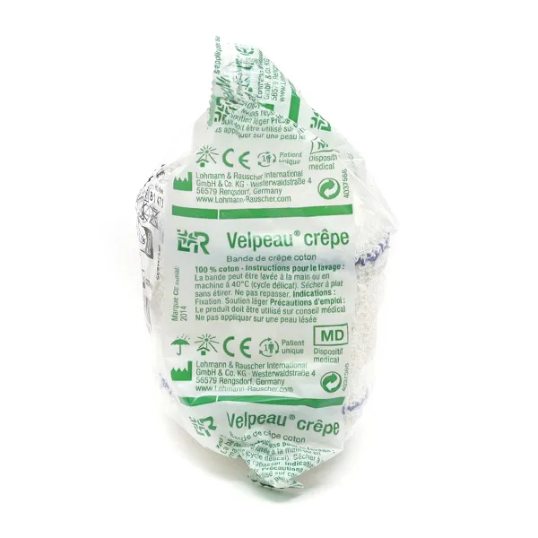 Velpeau bande de crêpe coton
