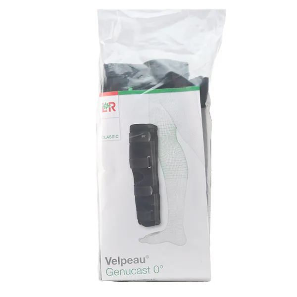 Velpeau Genucast 0° attelle de genou
