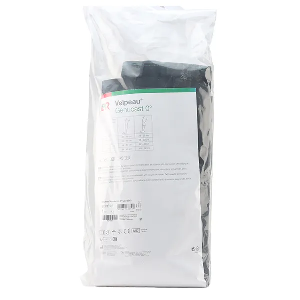 Velpeau Genucast 0° attelle de genou