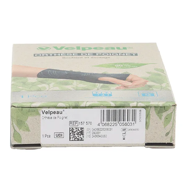 Velpeau Attelle poignet ecoresponsable