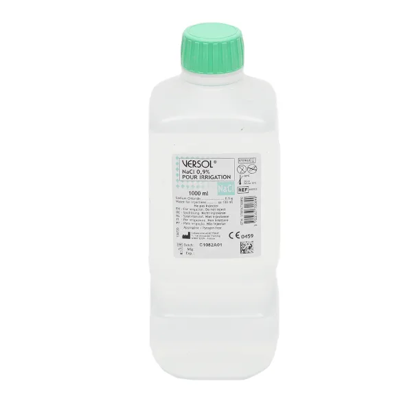 Versol NaCl  sérum physiologique pour irrigation