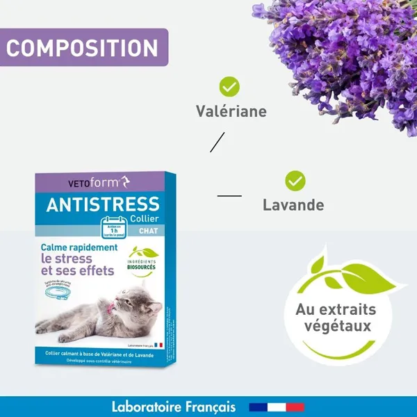 Vetoform collier anti stress chat