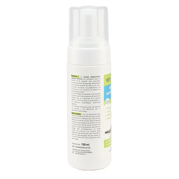 Vetoform mousse insectifuge chat & chien