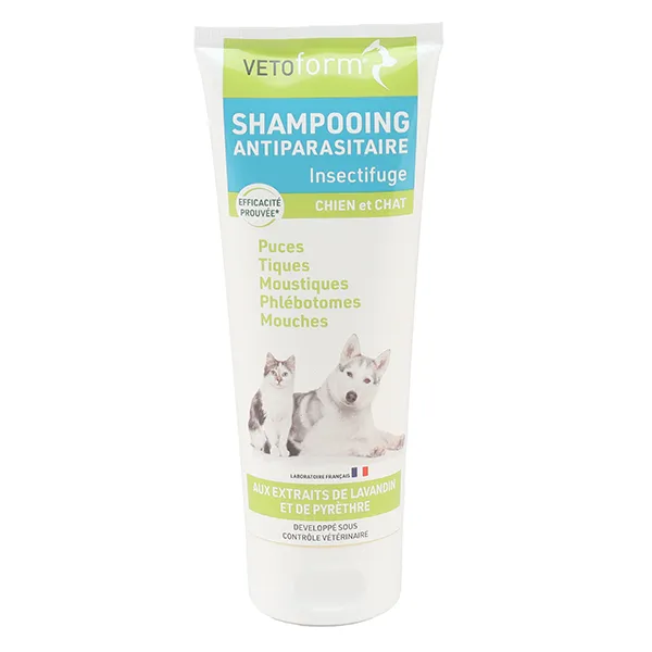 Vetoform Shampooing Antiparasitaire Insectifuge