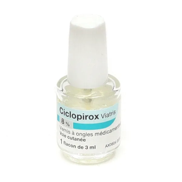 Ciclopirox vernis antifongique Viatris
