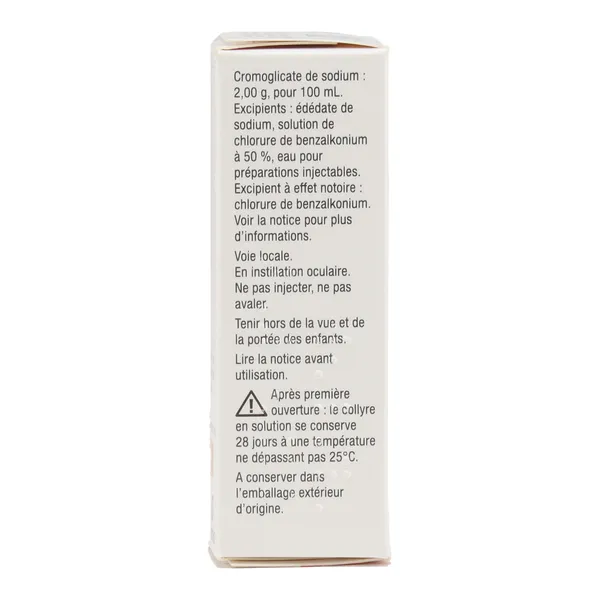 Viatris  collyre Cromoglicate de sodium 2%