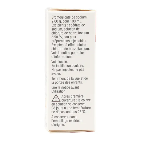 Viatris  collyre Cromoglicate de sodium 2%