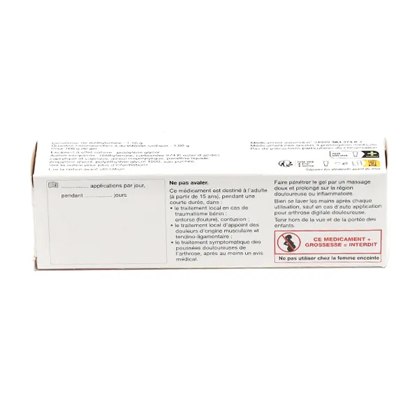 Diclofenac gel 1 % Viatris