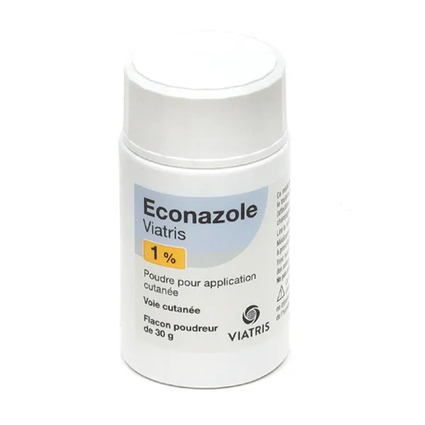 Econazole poudre mycose