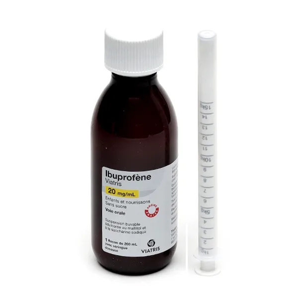 Ibuprofène enfant sirop sans sucre Viatris