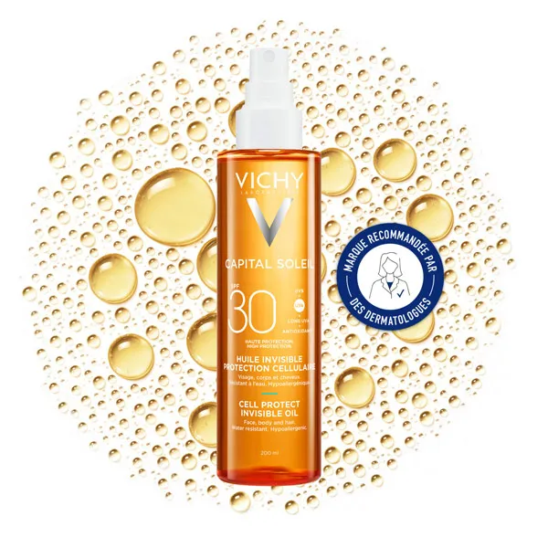 Vichy Capital Soleil Huile de protection cellulaire SPF 30