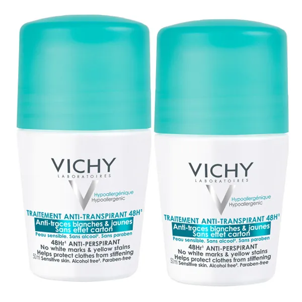 Vichy déodorant Anti-transpirant 48h bille