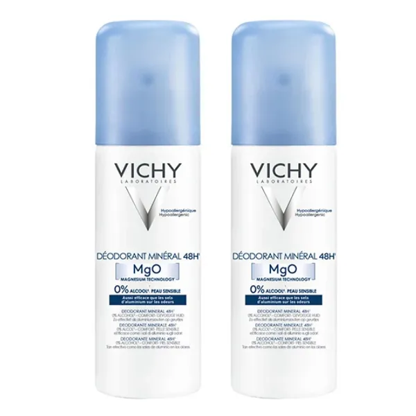 Vichy déodorant Minéral 48h spray