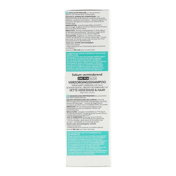 Vichy Dercos Shampooing dermatologique sebo correcteur