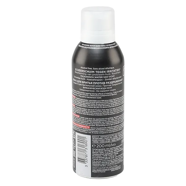 Vichy Homme Sensi Shave mousse à raser anti-irritations