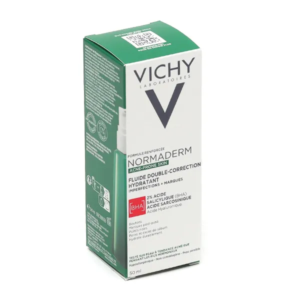 Vichy Normaderm Fluide double correction hydratant
