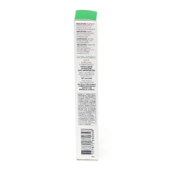 Vichy Normaderm S.O.S Pâte anti bouton au soufre
