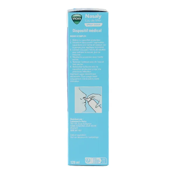 Vicks Nasaly Eau de mer Spray nasal doux