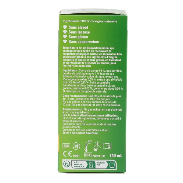 Vicks Natura sirop Toux sèche et grasse