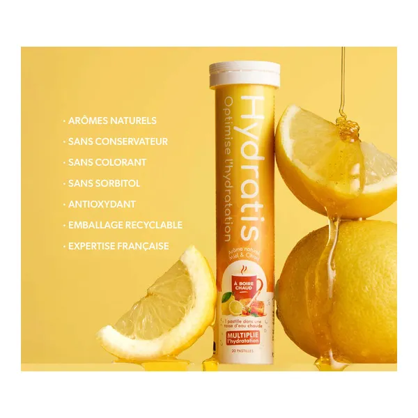 Hydratis Hydratation accélérée 20 comprimés effervescents