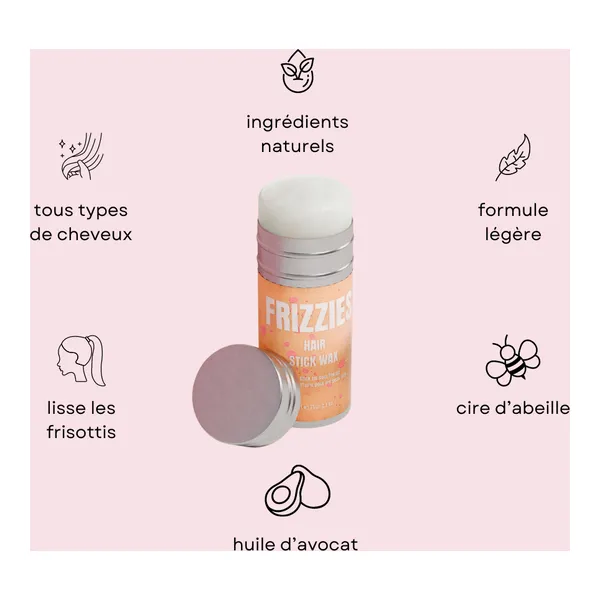 Frizzies Hair Wax Stick cire cheveux