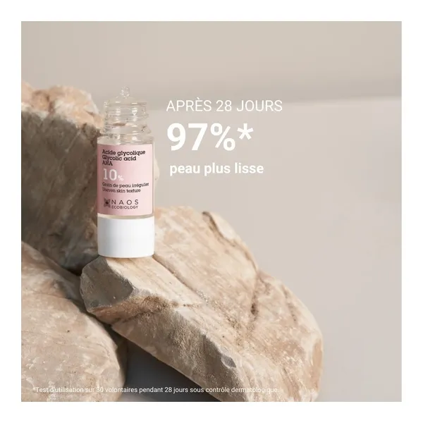 Etat pur Acide Glycolique AHA 10%