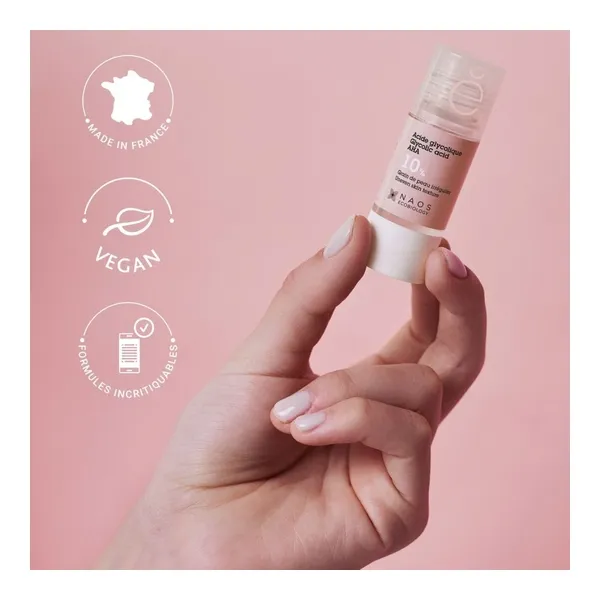 Etat pur Acide Glycolique AHA 10%