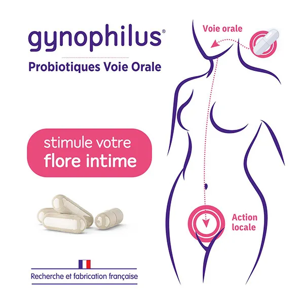 Gynophilus Oral Flore intime gélules