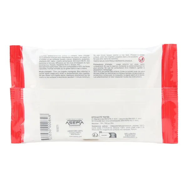 Vita Citral lingettes désinfectantes 3 en 1