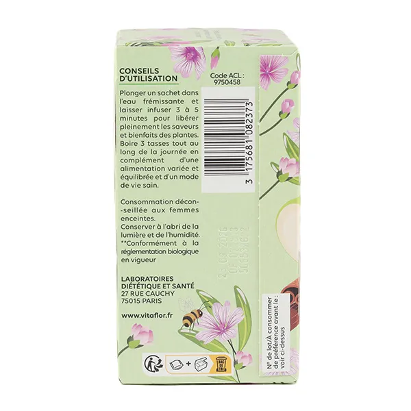 Vitaflor tisane transit bio