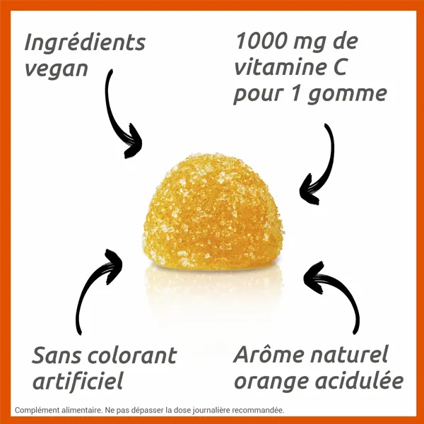 Vitascorbol Vitamine C 1000 mg gummies