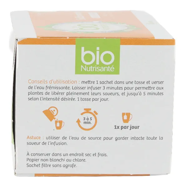 Bio Nutrisanté infusion Ballonnements sachets