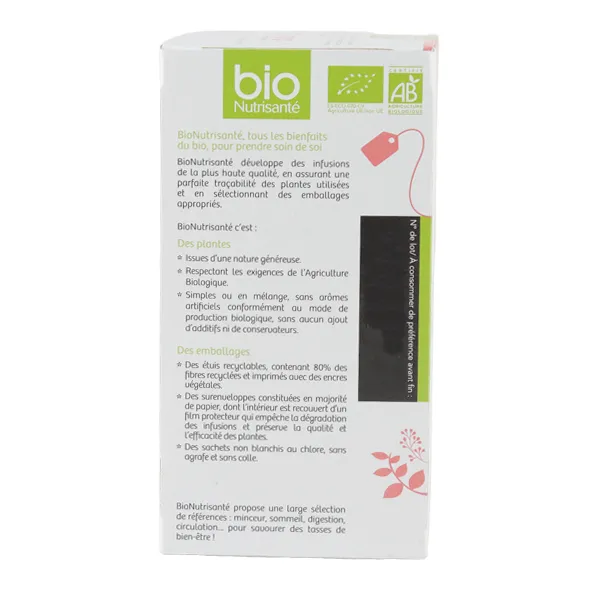 Bio Nutrisanté infusion Detox sachets