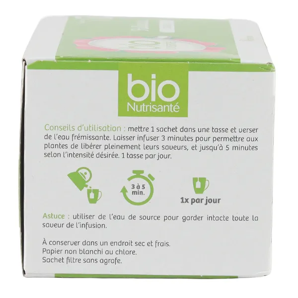 Bio Nutrisanté infusion Hibiscus sachets