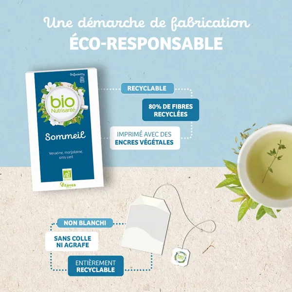 Bio Nutrisanté infusion Sommeil sachets