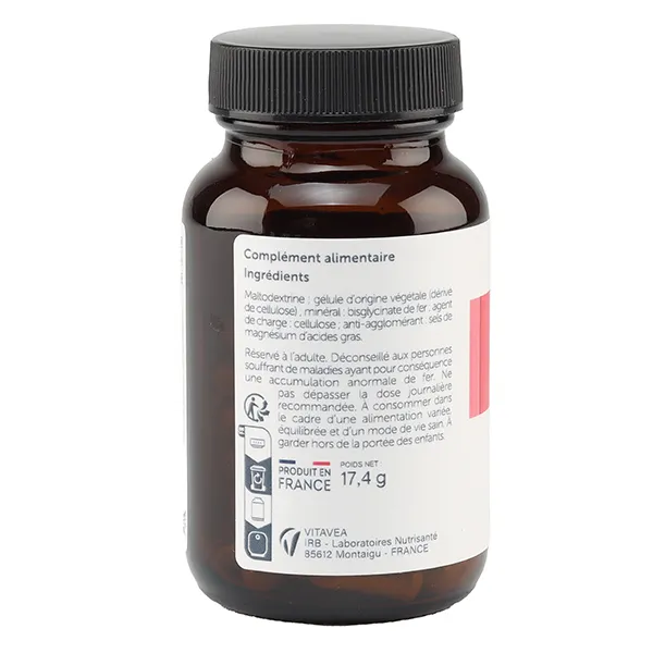 Vitavea Fer bisglycinate gélules
