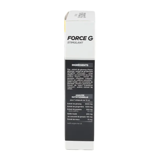 Vitavea Force G Performances physique ampoules