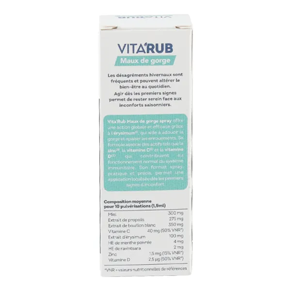 Vitarub Maux de gorge spray