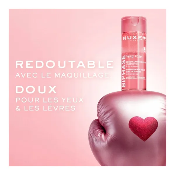 Nuxe Very Rose Démaquillant Waterproof biphase